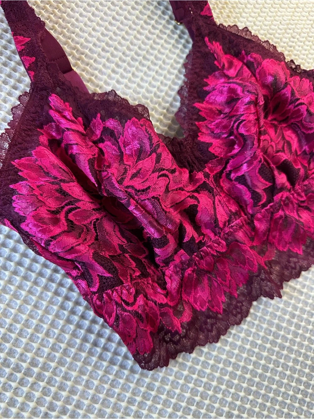 Cosabella Natalia Curvy Lace Floral Bralette Size Small NEW NWT